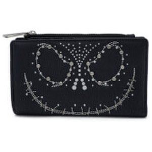 Loungefly Disney The Nightmare Before Christmas Jack Studded Top Zip Wallet