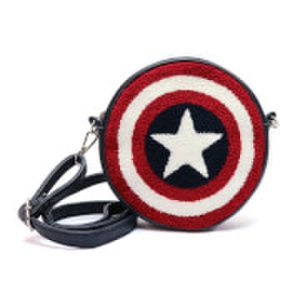 Loungefly Marvel Captain America Shield Crossbody Bag