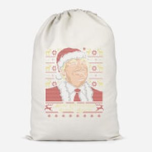 Make Christmas Great Again Cotton Storage Bag - Large