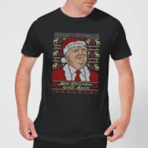 Make Christmas Great Again Men's Christmas T-Shirt - Black - S - Black