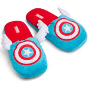 Marvel Captain America Winged Slippers - S-M