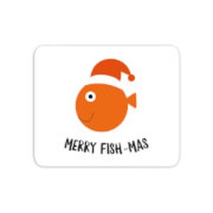 Merry Fish-Mas Mouse Mat