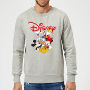 Mickey Mouse Disney Crew Sweatshirt - Grey - M - Grey