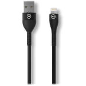 Mixx 1.2 Meter - USB A to Lightning - MFI Version - Black