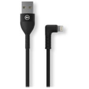 Mixx 1.2 Meter - USB A to Lightning - Right Angle - MFI Version - Black