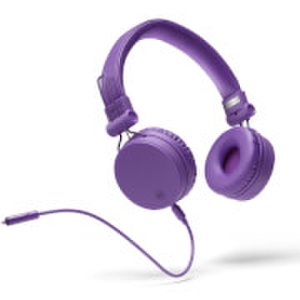 Mixx OX1 Wired 3.5m Stereo Headphones - Purple