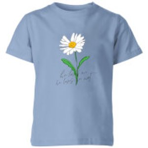 My Little Rascal He Loves Me, He Loves Me Not Kids' T-Shirt - Baby Blue - 5-6 Years - Baby Blue