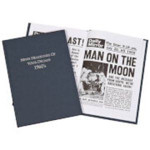 Signature Gifts Newspaper 1960s decade book - hardback