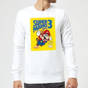 Nintendo Super Mario Bros 3 Sweatshirt - White - S - White