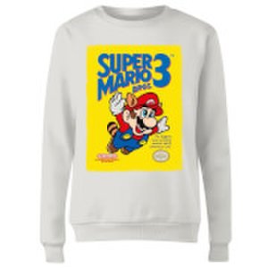 Nintendo Super Mario Bros 3 Women's Sweatshirt - White - S - White