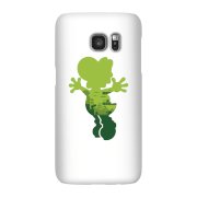 Nintendo Super Mario Yoshi Silhouette Phone Case - Samsung S7 - Snap Case - Gloss