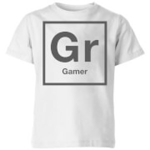 Periodic Gamer Kids' T-Shirt - White - 3-4 Years - White