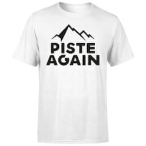 Piste Again T-Shirt - White - M - White