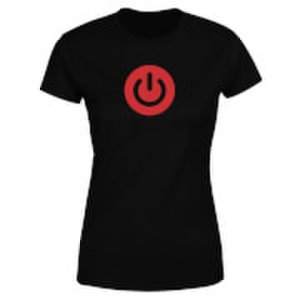 Power On Women's T-Shirt - Black - S - Black