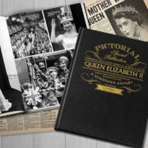 Queen Elizabeth Pictorial Edition Newspaper Book