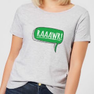 Raaawr Women's T-Shirt - Grey - XS - Grey