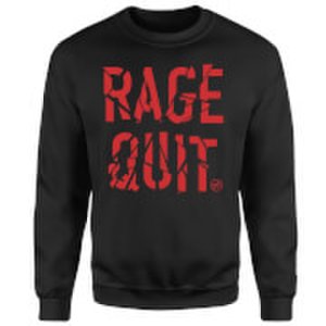 Rage Quit Sweatshirt - Black - S - Black