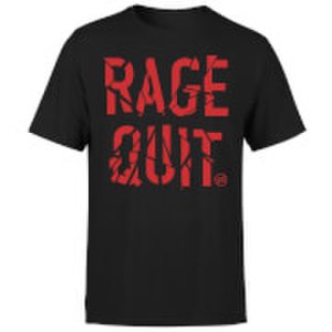 Rage Quit T-Shirt - Black - S - Black