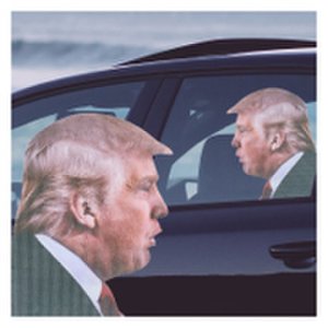 Ride With Car Stickers - Trump