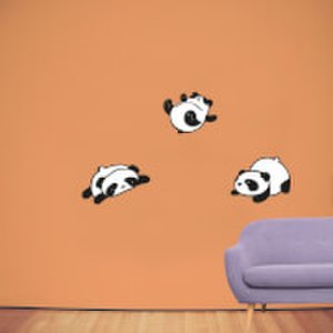 Rolling Panda's Wall Art Sticker Pack