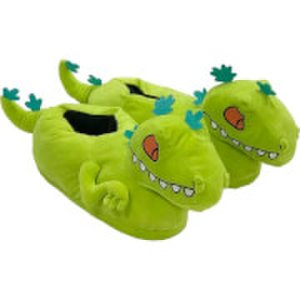 Rugrats Reptar Plush Slippers - S-M