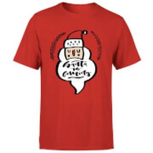 Santa is Coming T-Shirt - Red - XL - Red