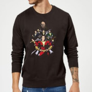 Dc Comics Shazam team up sweatshirt - black - s - black