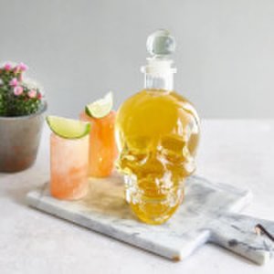 Root7 Skull decanter and salt shot glasses