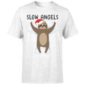 The Christmas Collection Slow angels t-shirt - white - m - white