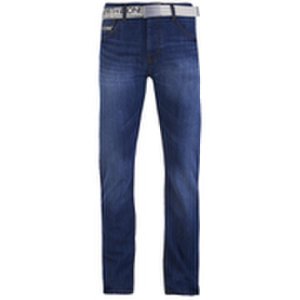 Smith & Jones Men's Fuse Denim Jeans - Light Wash - 36R - Blue
