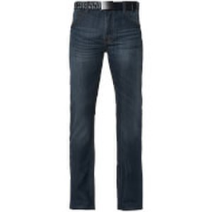 Smith & Jones Men's Fuse Denim Jeans - Stonewash - 28S - Blue