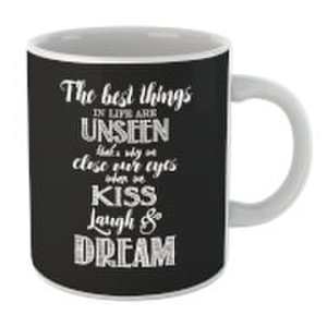 Candlelight The best things in life mug