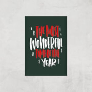 The Most Wonderful Time Art Print - A3 - Print Only