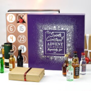 Signature Gifts The spirits of christmas advent calendar - alcohol miniatures