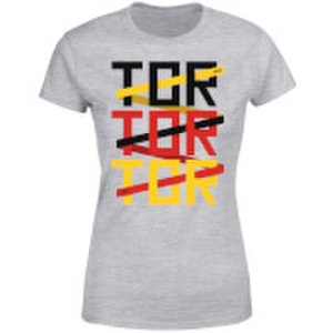 By Iwoot Tor tor tor women's t-shirt - grey - xs - grey