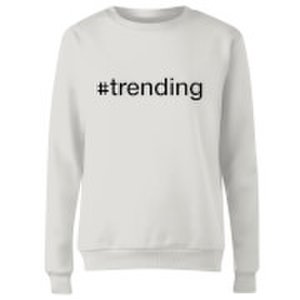 Mens Slogan Collection Trending women's sweatshirt - white - s - white