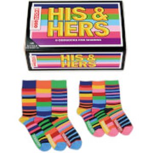 United Oddsocks His & Hers Socks Gift Set (UK 4-8 & UK 6-11)