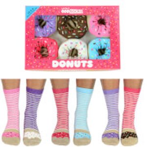 United Oddsocks Women's Donut Socks Gift Box