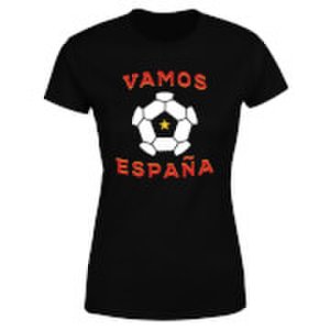 Vamos Espana Women's T-Shirt - Black - XS - Black