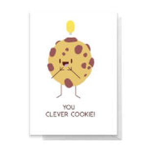 By Iwoot You clever cookie! greetings card - standard card