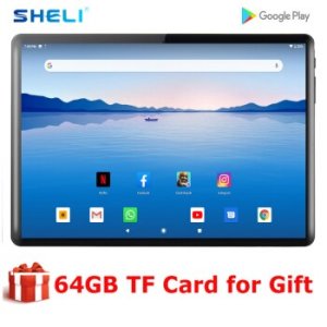 2020 New 10 Inch Android 9.0 Tablet Octa Core 4G RAM 64G ROM Tablets 1280*800 IPS LCD Dual SIM Card 4G Tablet Pc With Free Gifts