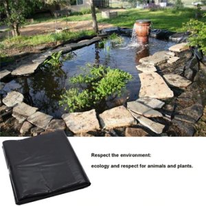 9Sizes HDPE Fish Pond Liner Heavy Duty Landscaping Pool Pond Garden Pool Reinforced Waterproof Liner Cloth 0.12mm Thickness