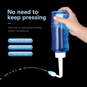 Automatic Neti Pot Nasal Wash Cleaner Nose Protector Moistens Nasal Irrigator Nozzle Cleaning Avoid Allergy Rhinitis Sinus Rinse