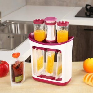 Baby Food Maker Make Organic Food for Newborn Fresh Fruit Juice Containers Storage Bag Baby Feeding Maker Kids Insulation Bags