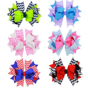 Barrettes Cute Baby Girl Big Bow Clips Boutique Hair Pin Luxury Girls Hairpin Hair Accessories
