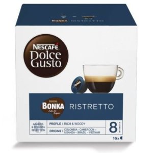 Bonka Ristretto 16 units Dolce Gusto cafe de la marca Bonka.
