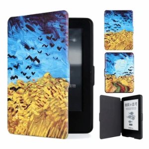 Case For Amazon Kindle Touch 2014 (Kindle 7 7th Generation) ereader slim protective cover smart case for Model WP63GW