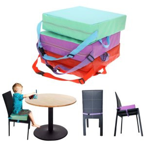 Children Increased Chair Pad Baby Dining Cushion Adjustable Removable Highchair Chair Booster Cushion Seat Chair for Baby