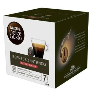 Coffee Espresso intense decaffeinated 16 u Nescafé Dolce Gusto