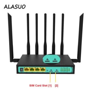 Dual SIM Card Slot 3g 4g lte Wifi Router For Office Industrial Home, 300Mbps Dual PCIE Slot Wireless wi-fi Router Modem VPN